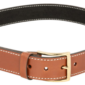 DeSantis Gunhide B12TL34Z0 Plain Lined  Tan Leather Belt Size 34" 1.50" Wide Buckle Closure
