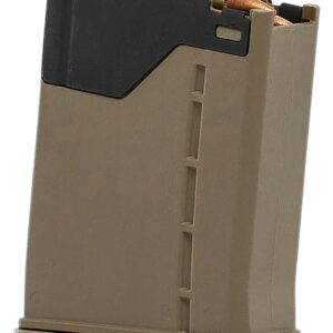 Lancer 232042 L5AWM  10rd 5.56x45mm FDE Polymer w/ Steel Feed Lips Fits AR-15