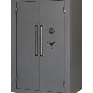 Hornady 95072 Mobilis  Double Door Max Matte Grey 9 Gauge Steel Safe