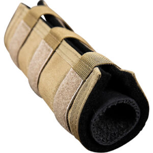 SilencerCo AC1985 High Temp Suppressor Cover 6" FDE Nylon