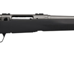 Savage Arms 58269 110 Trail Hunter Lite Full Size 7mm-08 Rem 4+1 20"  Fluted/Threaded Barrel, Drilled & Tapped Steel Receiver, Black Fixed Synthetic Stock