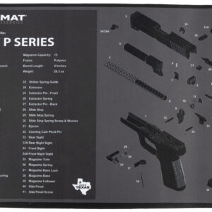 TekMat TEKR17KAHRPSRS KAHR Cleaning Mat Black Thermoplastic Fiber Top w/Vulcanized Rubber Back 11" x 17"