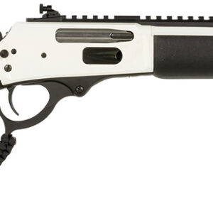 Rossi 95303016W R95 Trapper 30-30 Win 5+1 16.50" White Cerakote Threaded Barrel, White Cerakote Picatinny Rail Stainless Steel Receiver, Fixed Black Polymer Stock