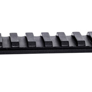Weatherby P00252706 Picatinny Rail  Black Hardcoat Anodized Alloy Weatherby Mark V Standard 6-Lug Action