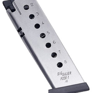 Sig Sauer MAG220458 P220  8rd 45ACP Stainless Steel