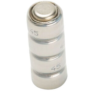 LaserMax LMS393C Battery Pack Guide Rod Laser Silver 1.55 Volts  20 mAh  (1) Single Pack Glock/Sig Sauer/Smith & Wesson