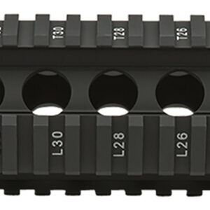 BCM QRF12556BLK QRF  12" Free-Floating Style Made of Aluminum with Black Anodized Finish & Picatinny Rail for AR-Platform