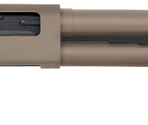 Mossberg 50653 590 Shockwave 12 Gauge 5+1 3" 14.375" Heavy Barrel, Flat Dark Earth Cerakote, Dual Extractors, Drilled & Tapped Receiver, Corncob Forend w/Strap, Raptor Birdshead Grip Stock