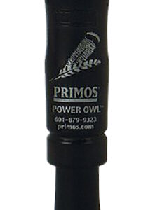 Primos 331 Power Owl Locator Open Call Owl Sounds Barred Owl Sounds Attracts Turkeys Black Acrylic