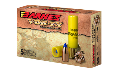 BARNES Vor-tx 20ga 2.75 250gr 5/100