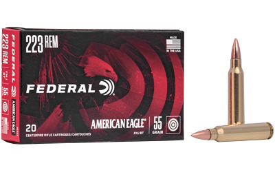 FED Am Eagle 223rem 55g Fmj Bt20/500