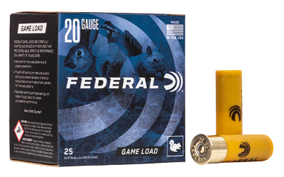 FED Game Load 20ga 2 3/4" #7.5 25/