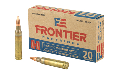 FRONTIER 556nato 75gr Bthp Mtch 20/5