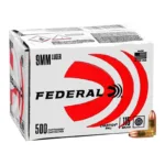 A picture of https3A2F2Fmedia.chattanoogashooting.com2Fimages2Fproduct2FFAC9115A5002Ffederal champion training handgun ammuntion 9mm luger 115 gr fmj 1125fps 500 count bulk fac9115a500 150x150 jpg with USA Gun Store