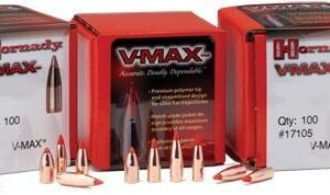 Hornady V-MAX Bullets .22 cal .224" 50 gr V-MAX 250/ct