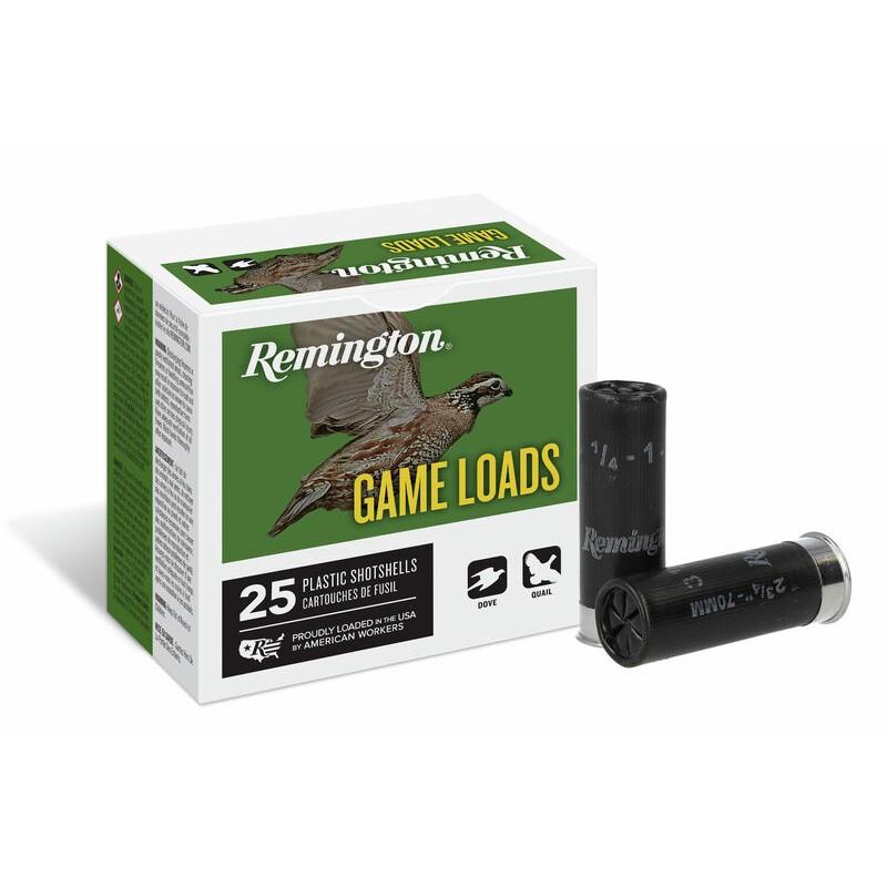 REMINGTON Lead Game Load 16 Ga 2 3/4" 2 1/2 Dr 1 Oz #7.5 1200 Fps - 25/ct