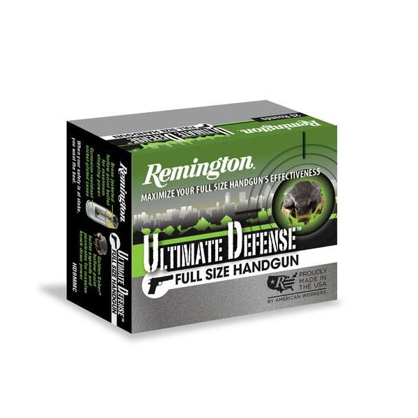 REMINGTON Ultimate Defense Handgun Ammunition .45 Auto 230 Gr Bjhp 875 Fps 20/ct