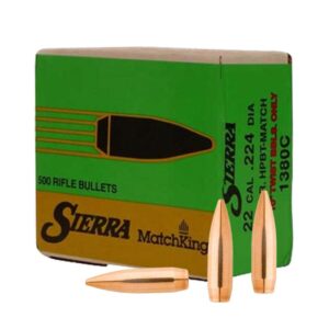 A picture of https3A2F2Fmedia.chattanoogashooting.com2Fimages2Fproduct2FSI1380C2Fsierra matchking rifle bullets 500 ct 22 cal 224 69 gr hpbt match si1380c2520copy with USA Gun Store
