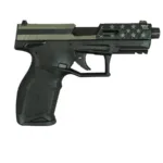 A picture of https3A2F2Fmedia.chattanoogashooting.com2Fimages2Fproduct2FTX12TX22141EN12Ftaurus tx22 flag slide handgun 22 lr 16rd magazines 2 4 6 threaded barrel flag slide black frame tx12tx22141en1 0001 Rig 150x150 jpg with USA Gun Store