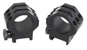 Weaver 6-Hole Aluminum Scope Rings  - Matte - 30mm Medium