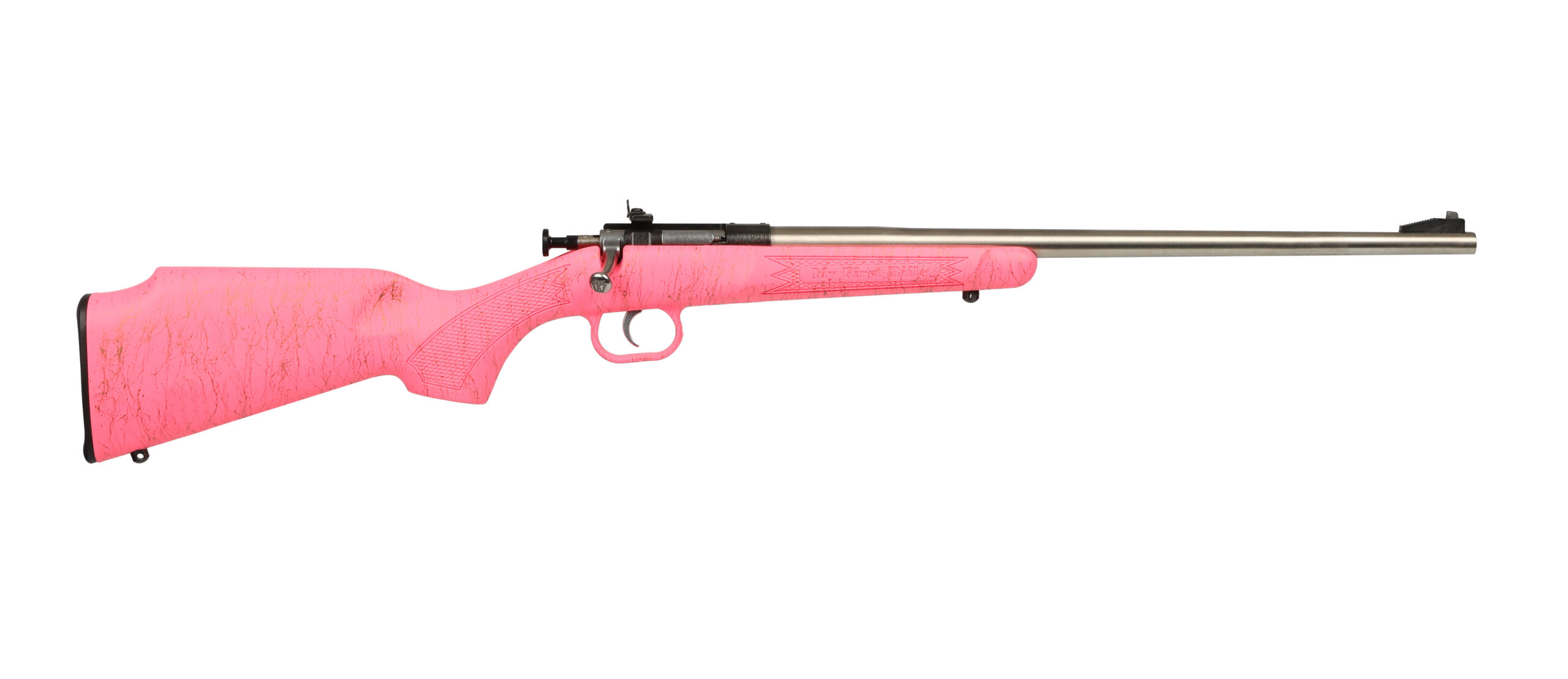 KEYSTONE Sporting Arms Crickett 22lr Ss Pink/gold Web