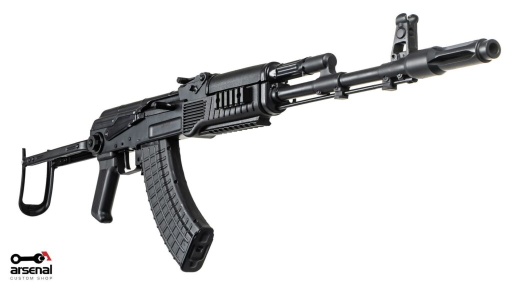 A picture of 0012230 arsenal sas m 7 under folder arsenal black cerakote ak47 picatinny rail handguard limited edition with USA Gun Store