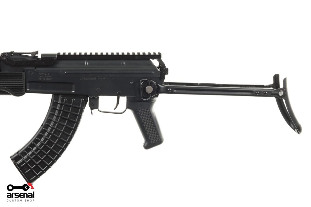 A picture of 0012235 arsenal sas m 7 under folder arsenal black cerakote ak47 picatinny rail system limited edition with USA Gun Store