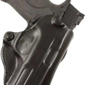 DESANTIS MINI SCABBARD HOLSTER - RH OWB LEATHER MOSBRG MC1SC B