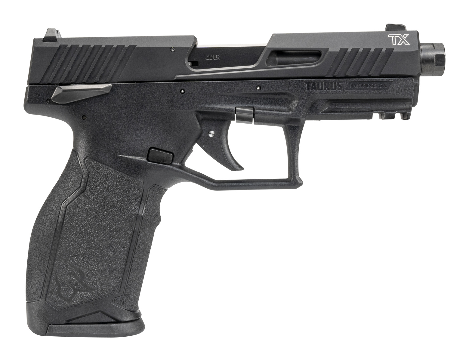 TAURUS Tx22 Gen2 .22 Lr Semi-auto Pistol - Black | 4.1" Threaded Barrel
