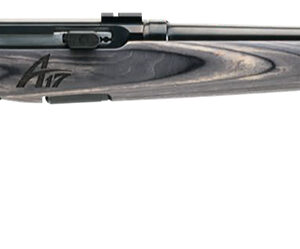 Savage Arms 47801 A17 Sporter Full Size 17 WSM 8+1 22" High Luster Button Rifled Barrel, High Luster Drilled & Tapped Carbon Steel Receiver, Matte Gray Fixed Laminate Stock, Right Hand