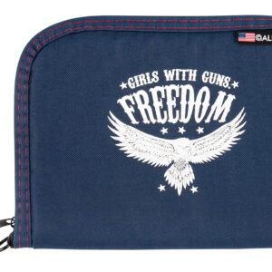 Girls With Guns 9071 Freedom  Navy w/White Letters & Picture Polyester Holds Handgun