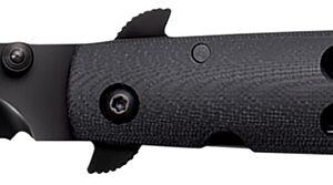 Cold Steel CS26C6AA Ti-Lite  6" Folding Spear Point Plain Black w/DLC Cooating S35VN SS Blade/4.75" Black G10 Handle Includes Belt Clip