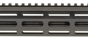 Bushmaster 0040011BLK Bravo Zulu Complete Upper 5.56x45mm NATO 16" CMV Nitride, Black, Flat Top Aluminum Rec, 14" BFI M-LOK Handgaurd, Snake Charmer Muzzle Brake, Mid-Length Gas, Fits AR-15