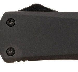 Steel River Knives T624BT Spartan  3.75" Tanto Black/Silver 440C SS Blade 5.5" Black Aluminum Zinc Alloy Handle