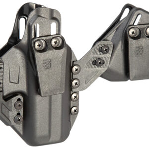 Blackhawk  Stache Premium Holster Kit IWB Black Polymer Belt Clip Fits Walther PDP Ambidextrous