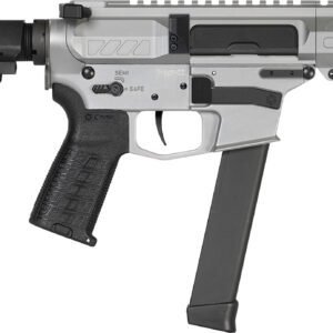 CMMG 99A890FTI Banshee MKGS 9mm Luger 33+1 5" Black Nitride Medium Taper Threaded Barrel, EML 4" M-LOK Handguards, Titanium Cerakote Aluminum Picatinny Rail Receiver, CMMG Zeroed Grips