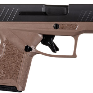 Taurus 1-GX4M931-B GX4  Micro-Compact Frame 9mm Luger 13+1 3.06" Satin Black DLC Stainless Steel Barrel, Black Serrated Alloy Steel Slide, Brown Stainless Steel Frame, Textured Grip