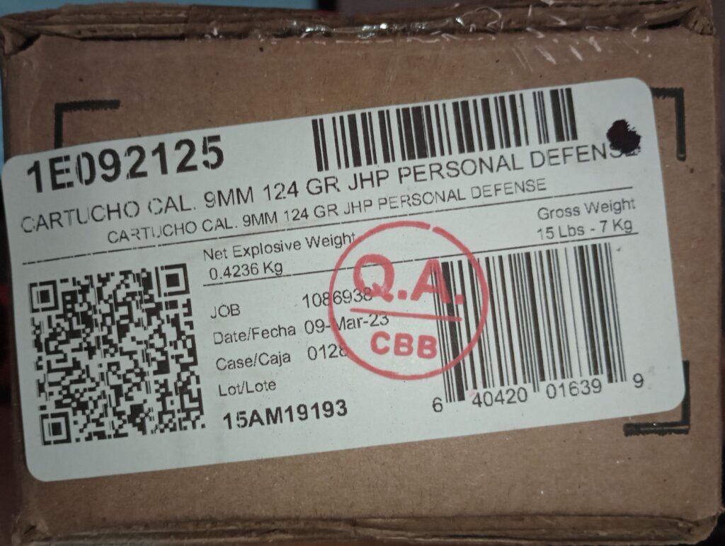 A picture of 1e092125 case with USA Gun Store