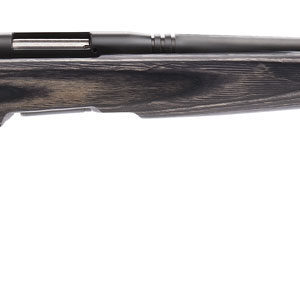 Savage Arms 96971 B.MAG Sporter 17 WSM Caliber with 8+1 Capacity, 22" Barrel, Matte Black Metal Finish & Gray Laminate Stock Right Hand (Full Size)