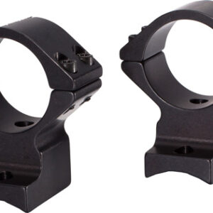TALLEY RINGS LOW 1" KIMBER 84M - CURRENT PROD 8-40 BLK ANODIZED