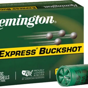 REMINGTON BUCKSHOT 12GA 2.75" - #4 BUCK 27 PELLETS 5RD 50BX/CS