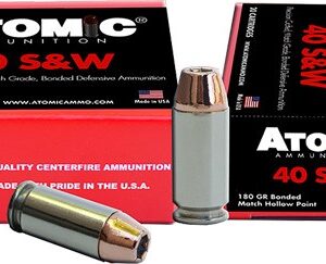 ATOMIC 40 SW 180GR BONDED JHP - 20RD 10BX/CS