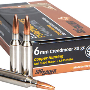 SIG 6MM CM 80GR ELITE - COPPER HUNTING 20RD 10BX/CS