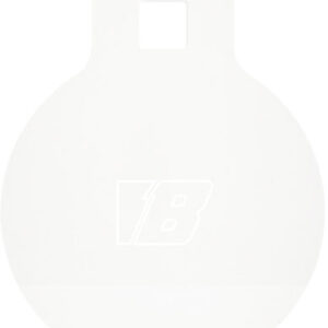 BASH TARGET AR500 GONG TARGET - ROUND 4"-3/8" THICK