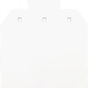 BASH TARGET AR500 SILHOUETTE - TWO-THIRD SIZE 12"X20"-3/8"