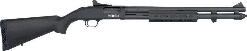MOSSBERG 590s 12ga 20" 9rd - 1.75"-3" M-lok Blued/syn