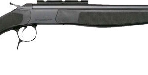 CVA SCOUT 44 MAG 22" W/RAIL - BLUED/BLACK SYNTHETIC