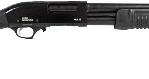 IVER JOHNSON PUMP 12GA 3" 18" - MUZZLE BRAKE BLUED SYNTHETIC