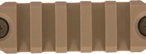 BCM RAIL SECTION--NYLON KEYMOD - 3" RAIL FDE