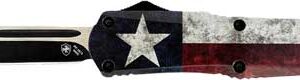 TEMPLAR KNIFE LARGE OTF FULL - CAPTAIN 3.5" BLACK DROP POINT